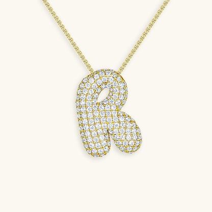 Bubble™ | Diamant Initialen Ketting