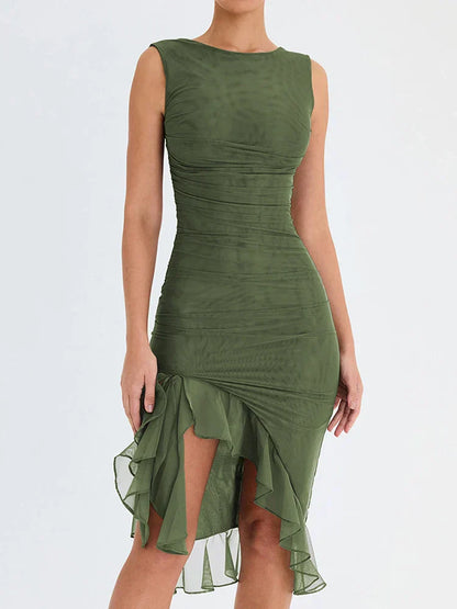 LaLuna – Vestido Chic con Corte Fluido