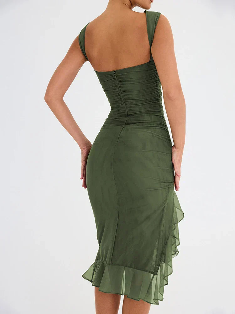 LaLuna – Vestido Chic con Corte Fluido