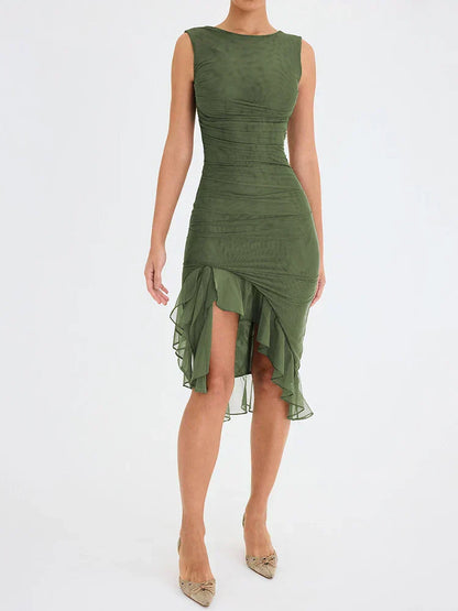 LaLuna – Vestido Chic con Corte Fluido