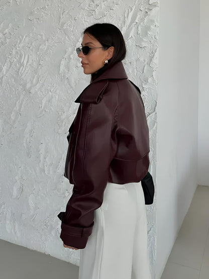 Louise | Chaqueta de cuero