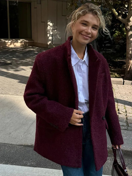 Sophia | Elegante blazer de lana 