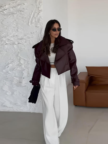 Louise | Chaqueta de cuero