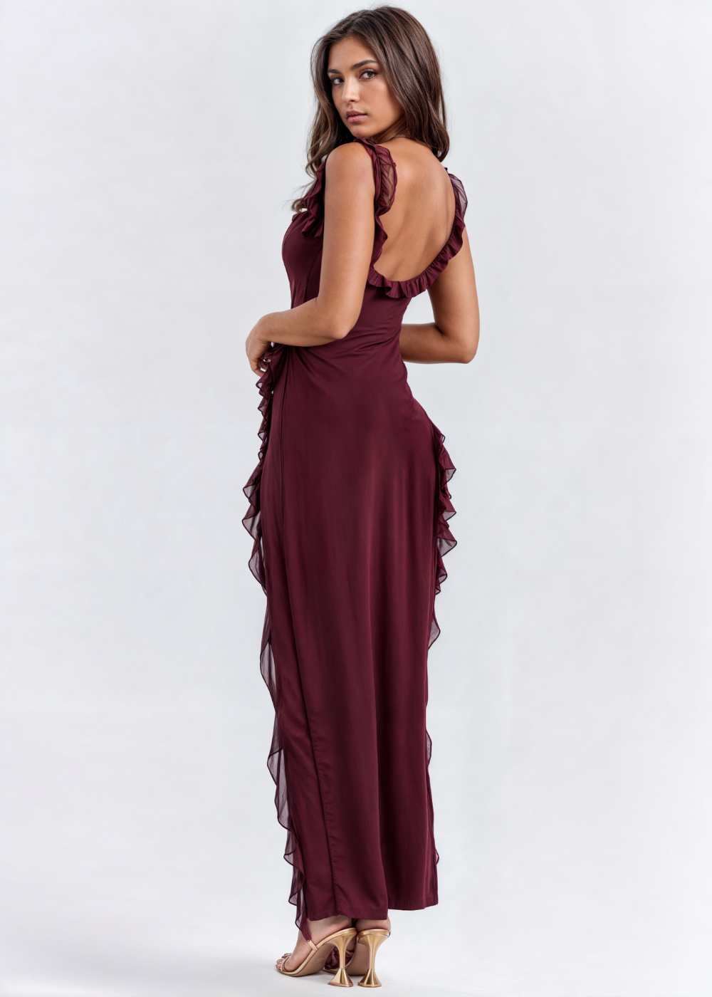 Sofia | Elegante jurk met uitsnijding aan de zijkant