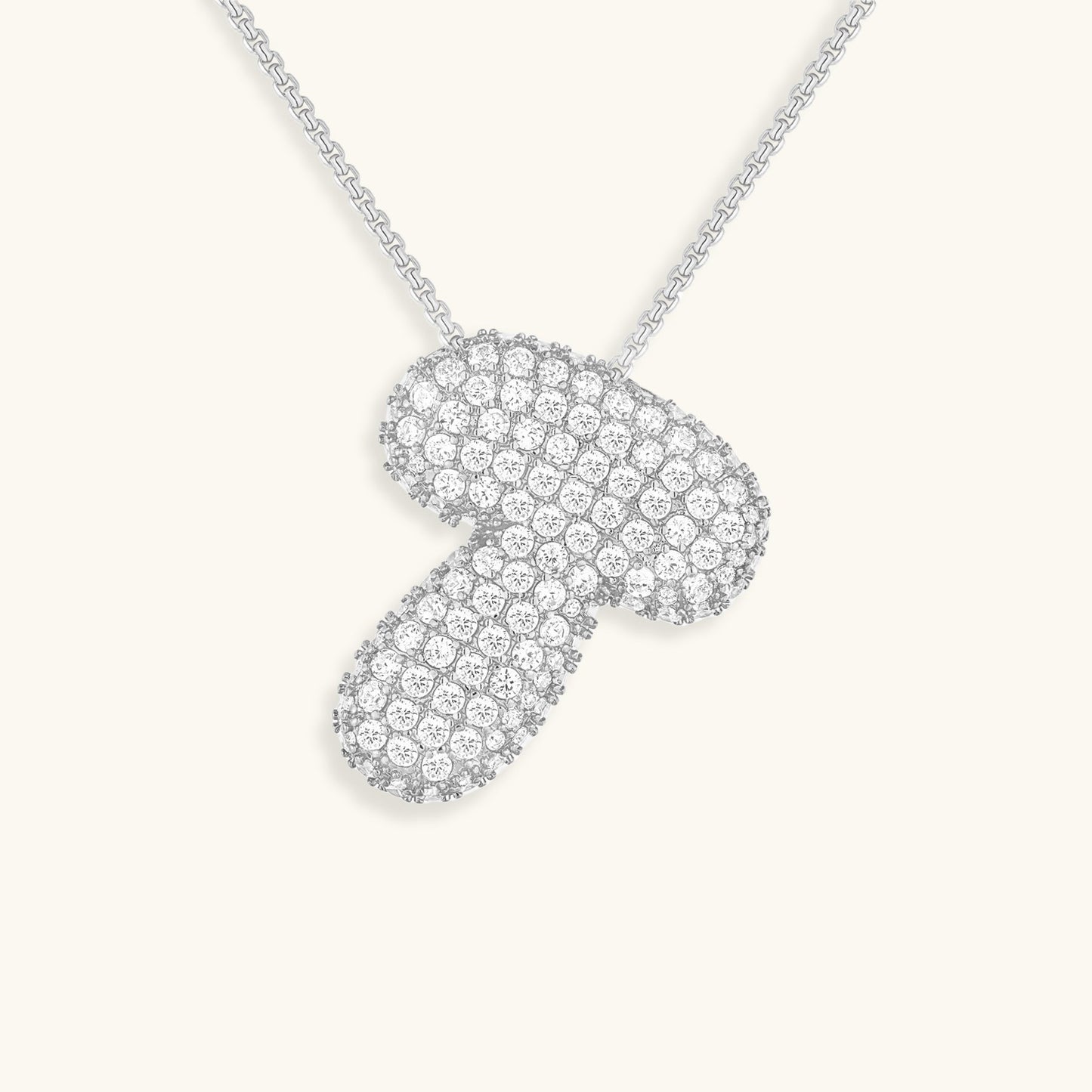 Bubble™ | Diamant Initialen Ketting