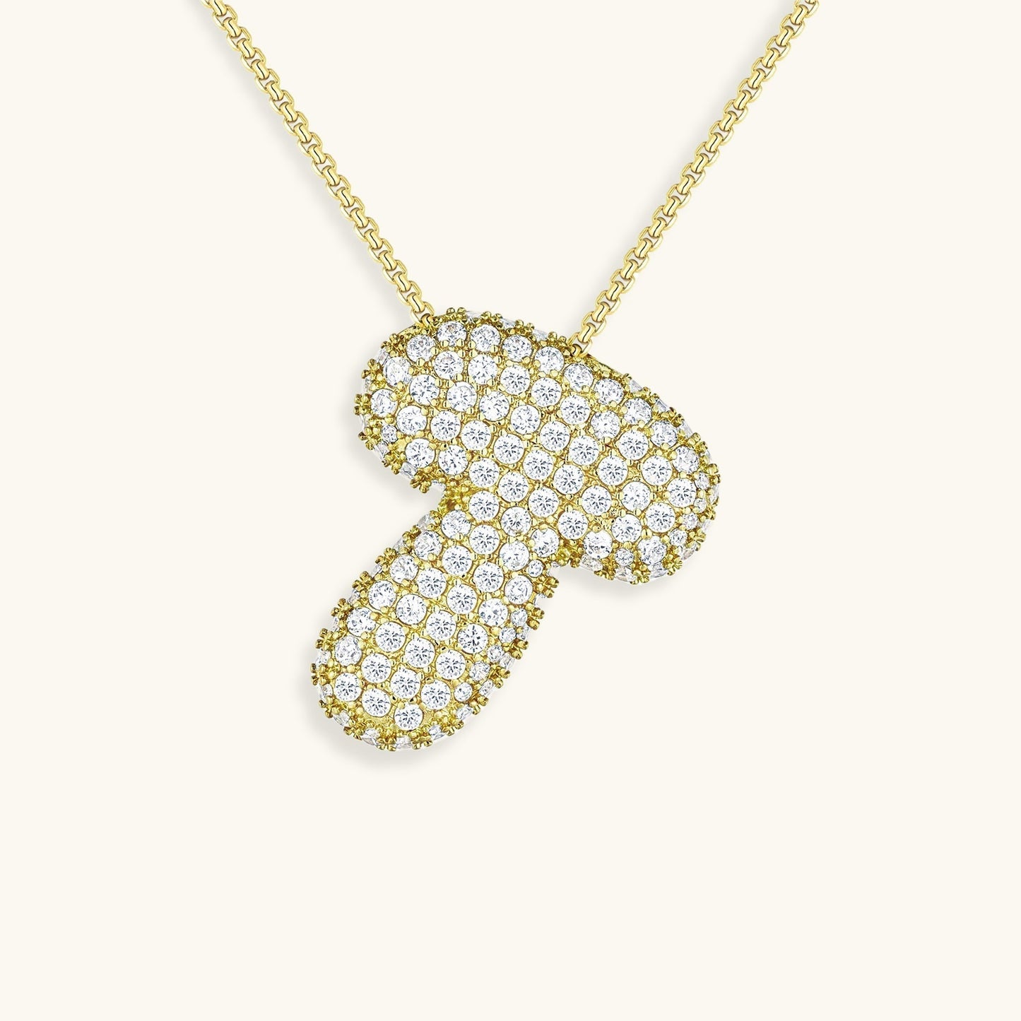 Bubble™ | Diamant Initialen Ketting