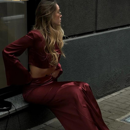 Isla | Crop en Rok Set