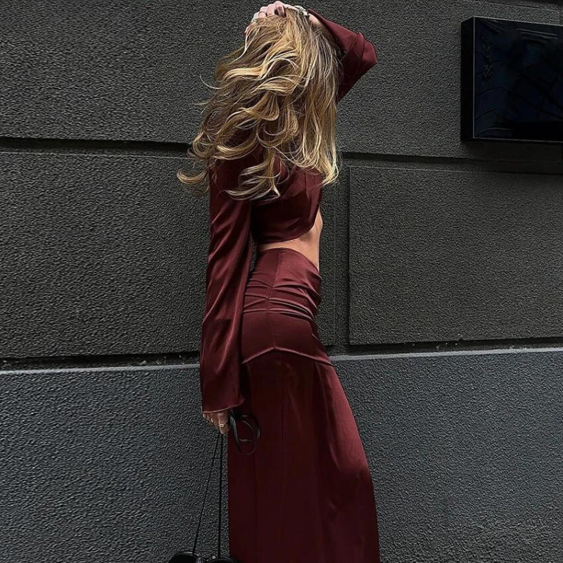 Isla | Crop en Rok Set