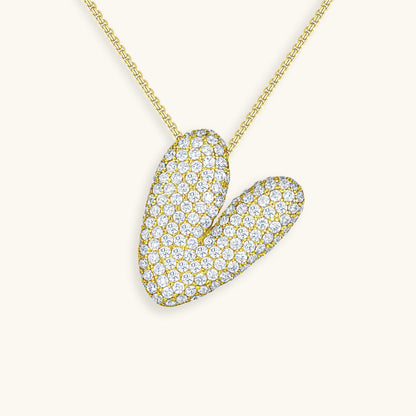 Bubble™ | Diamant Initialen Ketting