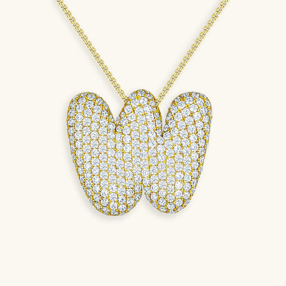 Bubble™ | Diamant Initialen Ketting