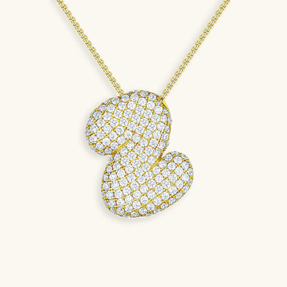 Bubble™ | Diamant Initialen Ketting