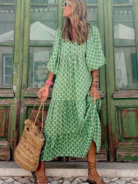 Merel™ - Vestido maxi bohemio