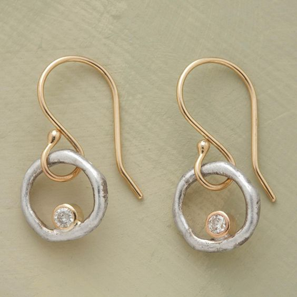 Laura™ | Vintage oorbellen met zirconia