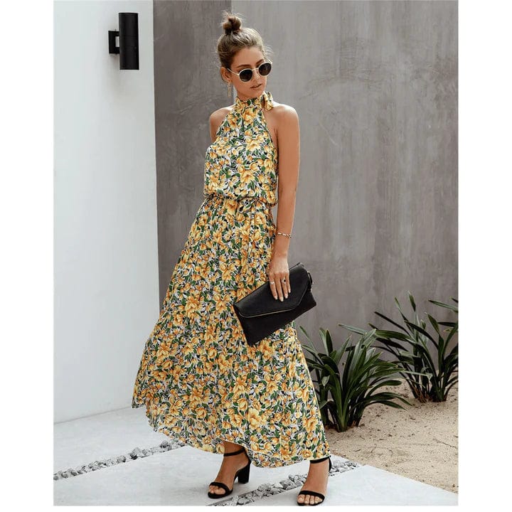 Edith™ - Vestido colorido de Ibiza