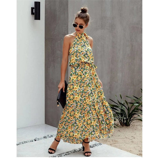 Edith™ - Vestido colorido de Ibiza