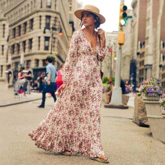 Ilse™ - Maxi Vestido Estilo Ibiza