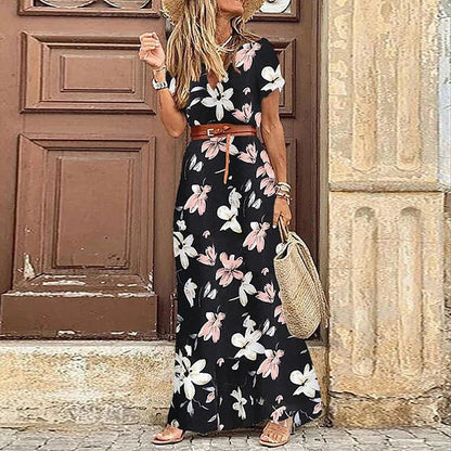 Teske™ - Maxi Ibiza Dress - Incluye cinturón