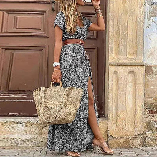 Aafke™ - Maxi Ibiza Dress - Incluyendo cinturón