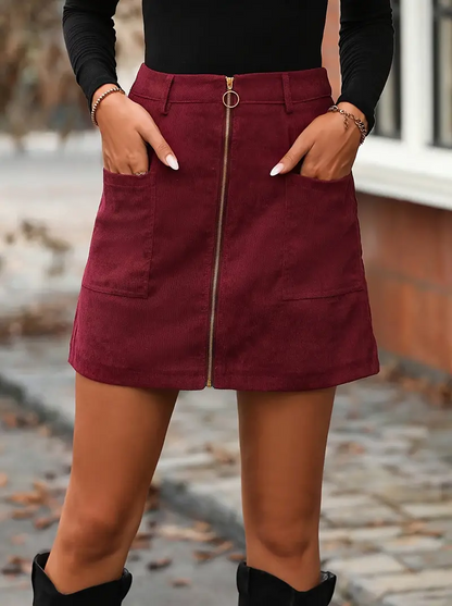 Mabel | Falda elegante con bolsillos 